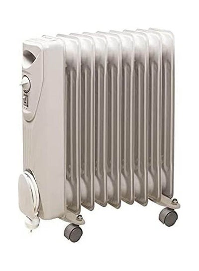 Buy 329 Oil Heater - 9 Fins 1200 watt 1200.0 W KE-A-APP-5482 White in Egypt
