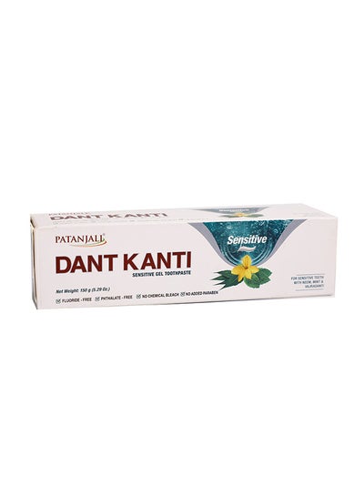 Buy Dant Kanti Sensitive Gel Toothpaste 150grams in UAE