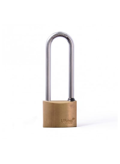 اشتري Pad Lock Long Shackle Gold/Silver 40مم في الامارات