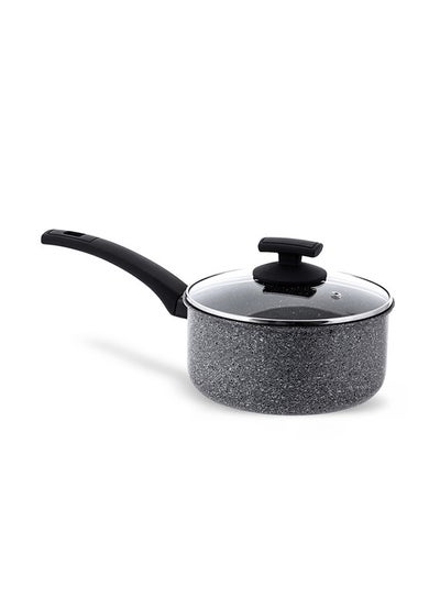 اشتري Elementi Natura Saucepan أسود 20 سنتيمتر في الامارات