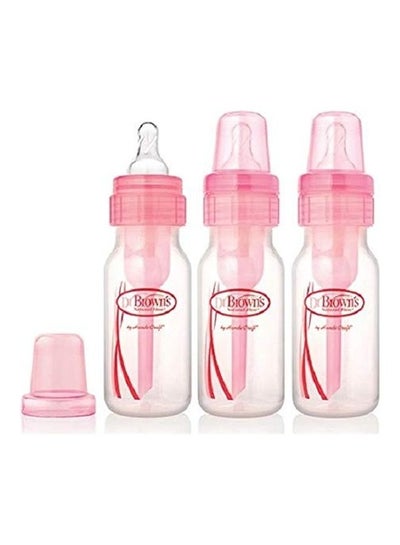 Buy 3-Piece Narrow Baby Bottle in Egypt