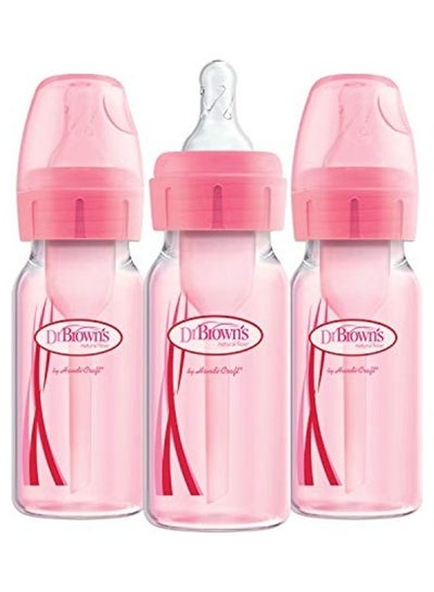 Buy Pack of 3 Natural Flow Baby Bottles in Saudi Arabia