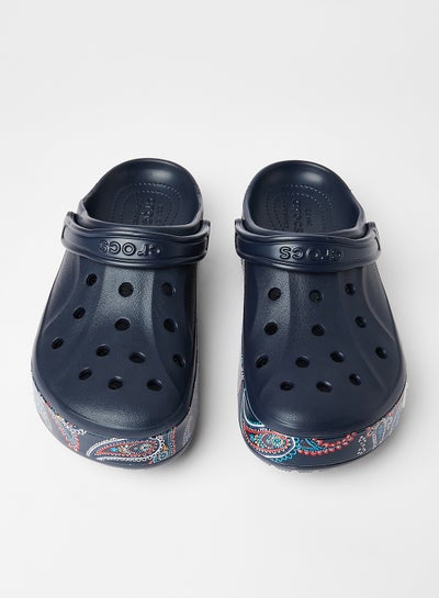 blue bandana crocs