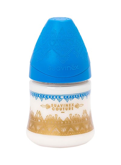 Buy Premium Couture Feeding BottleFor 0-6 Months Dark Blue 150ML in UAE