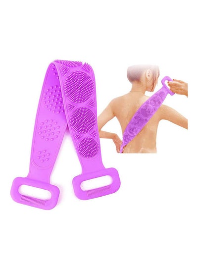 Buy Back Scrubber For Shower Purple 27.5inch in Egypt