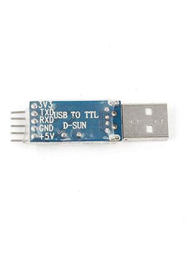 Buy Usb To Rs232 Ttl Pl2303Hx Auto Converter Module Converter Adapter Arduino Blue in Saudi Arabia