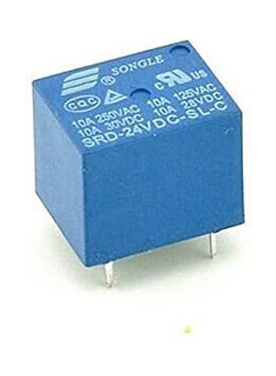 Buy Relay 24Vdc 5 Pins Multicolour in Egypt