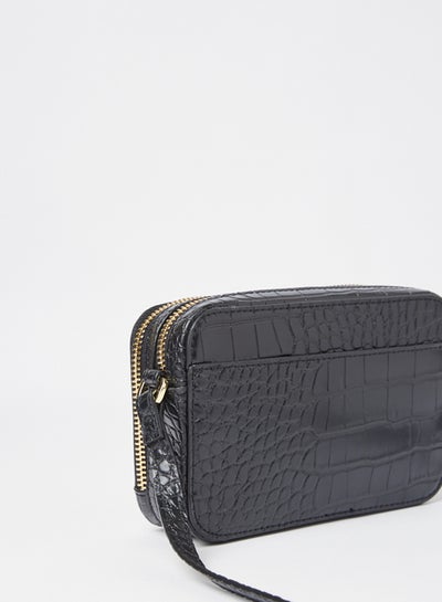 stina croc effect camera bolsa
