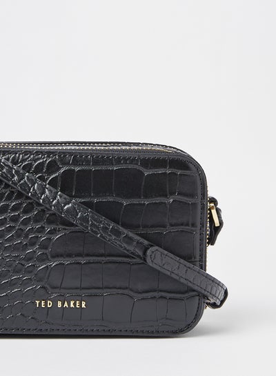 stina croc effect camera bolsa