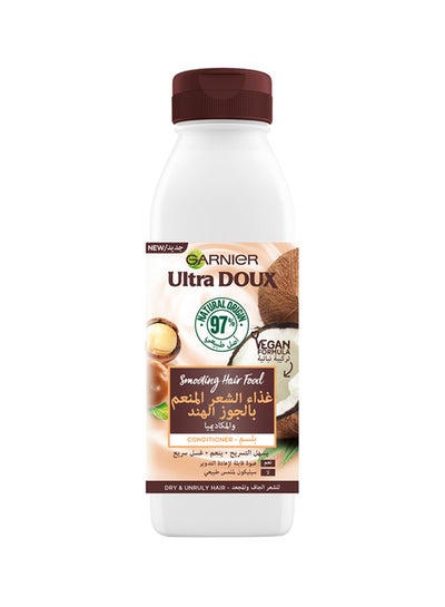 Hair food Smoothing Coconut & Macademia Ultra doux Conditioner For Dry And  Unruly Hair 350ml KSA | Riyadh, Jeddah | SIVVI