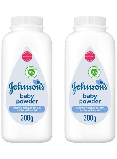 Buy Pack of 2 Baby Powder-200ml in Saudi Arabia