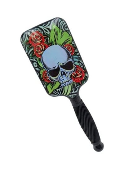 Buy Hair Brush Paddle Skull Blue 26.5cm in UAE