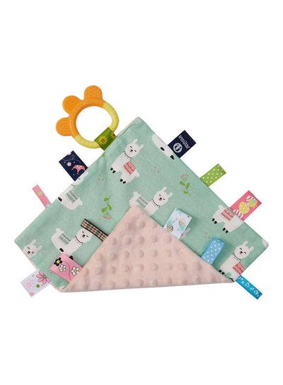 Buy Baby Appease Towel Soothing Security Blanket With Colorful Tags in Saudi Arabia
