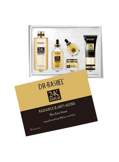 Buy 5-Piece 24K Gold Radiance And Anti-Aging Skin Care Set in UAE