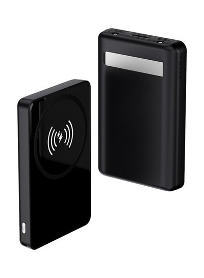 اشتري Magnetic Power Bank For iPhone 12/12 Pro/12 Pro Max 8000 مللي أمبير / ساعة Black في الامارات