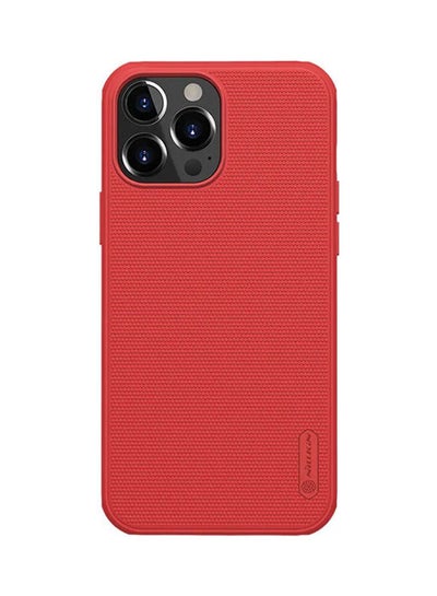 Buy Super Frosted Shield Hard Back Cover For Apple iPhone 13 Pro Red in Egypt