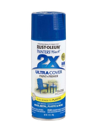 Buy Painter's Touch 2x Ultra Cover Spray Brilliant Blue in UAE