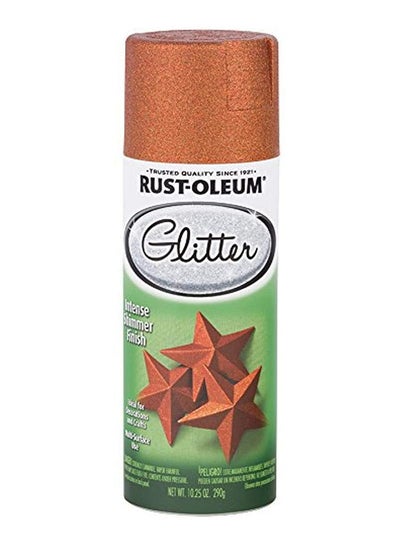 Buy Specialty Glitter Spray Paint Harvest Orange in Saudi Arabia