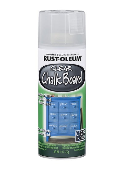 Buy Specialty Chalk Board Spray Paint Clear in UAE