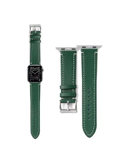 Buy Replacement Band for Apple Watch Series 6/SE/5/4/3/2/1 Green in UAE