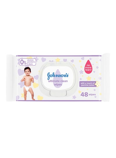 اشتري Ultimate Clean Baby Wipes 48 Count في السعودية