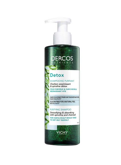 Buy Dercos Nutrients Detox Shampoo 250ml in Saudi Arabia
