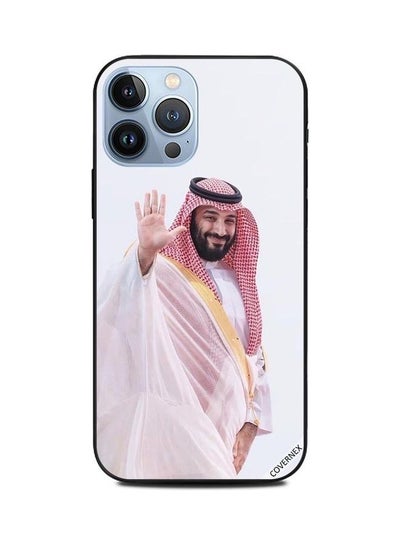 Buy Protective Case Cover For Apple iPhone 13 Pro Max Muhammad Bin Salman Raise Hand Multicolour in Saudi Arabia