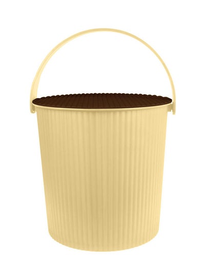 Buy Bucket Rainbow With Cover Brown in Egypt