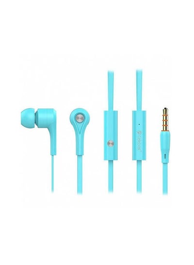 Buy Wired HeadPhone For Phone With Mic Blue in Egypt
