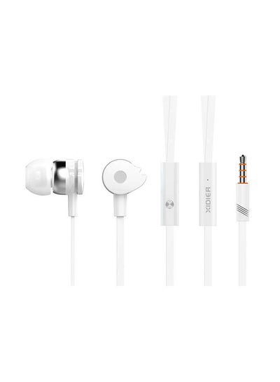 اشتري Wired HeadPhone For Phone With Mic White في مصر