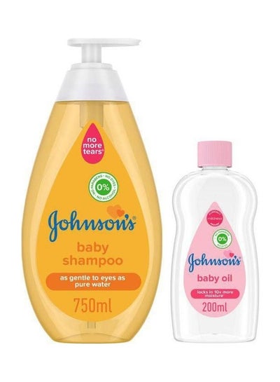 Buy Baby Shampoo 750ml Plus Baby Oil 200ml in Egypt