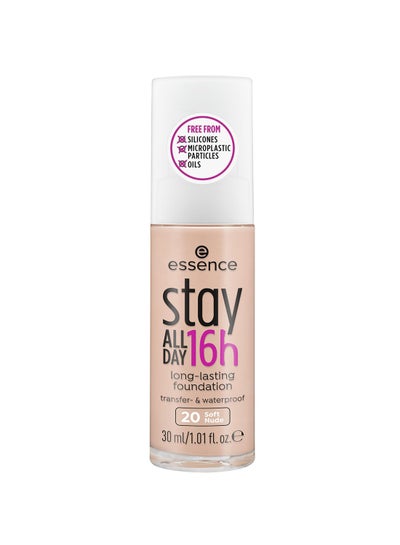 Buy Stay All Day Long-Lasting Foundation 20 Nude in UAE