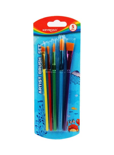 Buy 5-Piece Artist Brush Set Multicolour in Egypt