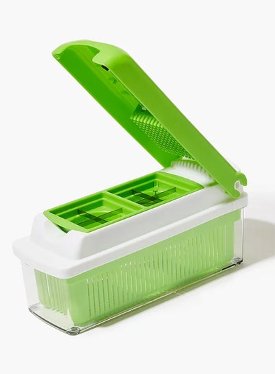 1pc Salad Cutter Chopping Bowl Fruit Vegetable Slicer Divider Quick Slicer  Chunk Tool