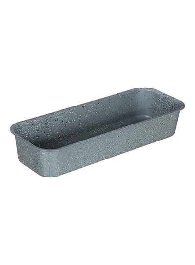 Buy Granite Rectangular Cake Mold Grey 33.4x12.8x6.7cm in UAE