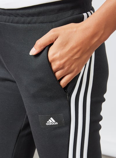 Buy Now - Future Icons 3-Stripes Flare Pants Black with Fast Delivery and  Easy Returns in Riyadh, Jeddah and all KSA