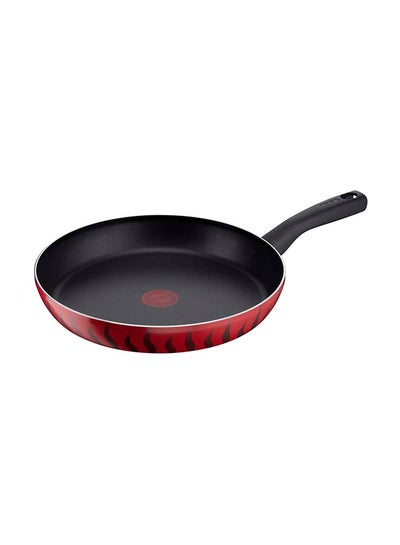 Buy G6 Tempo Flame Frypan, Non-Stick, Red, Aluminium Black/Red 30cm in Saudi Arabia