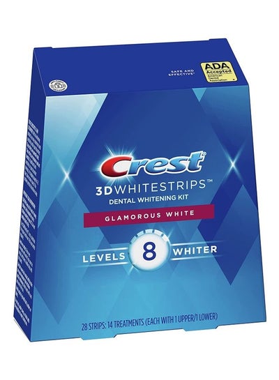 Buy 28 Strips 3D WhiteStrips Dental Whitening Kit in Saudi Arabia
