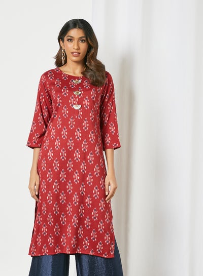 Buy Trendy Elegant Kurta Multicolour in Saudi Arabia