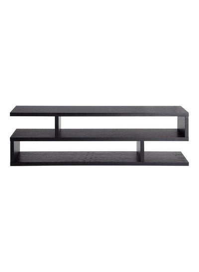 Buy Modern TV And Coffee Table Black 110x30x45cm in UAE