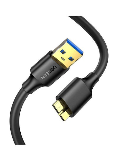 Buy Usb 3.0 A Male To Micro Usb 3.0 Male Cable 1M Black in Egypt