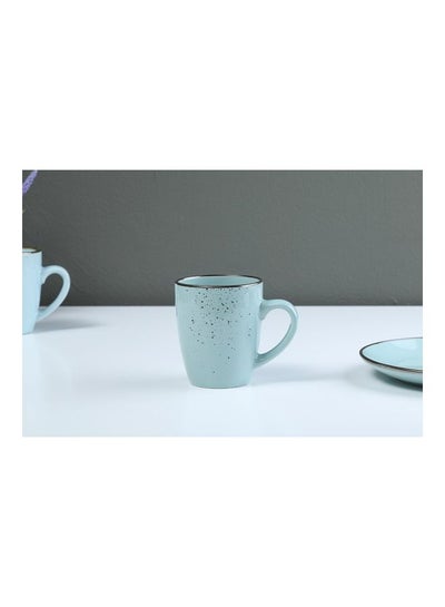 Buy Speckle Mug Light Blue/Black in UAE