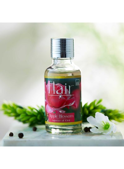 Buy Flair Apple Blossom Fragrance Vapourizer Oil Clear 30ml in Saudi Arabia