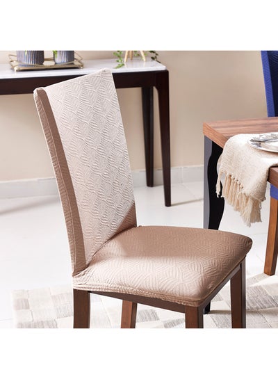 Buy Essential Chair Cover Beige in UAE