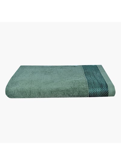 Buy Cotton Bath Towel Green 70  X  140cm in Saudi Arabia