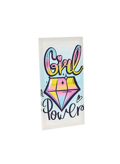 اشتري لوحة فنية جدارية من قماش الكانفاس بطبعة عبارة "Girl Power" من تشكيلة أرتيستري متعدد الألوان في الامارات