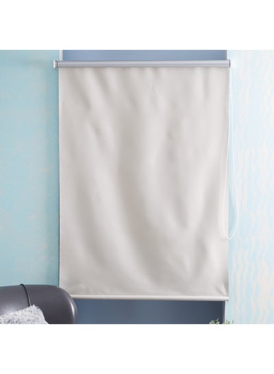 Buy Delta Blackout Roller Blind White 210x90centimeter in UAE