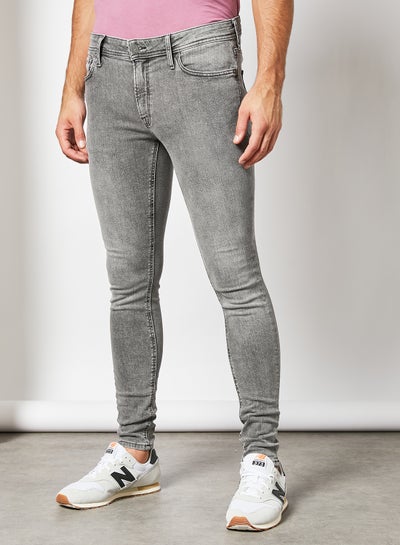 Buy Tom Skinny Fit Jeans Grey in UAE