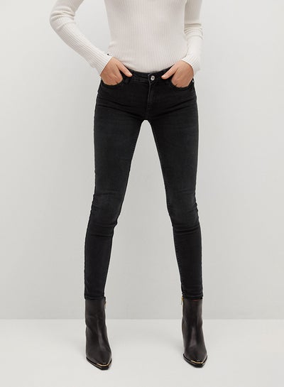 Kim Push Up Low Waist Skinny Jeans Black price in Saudi Arabia | Noon ...