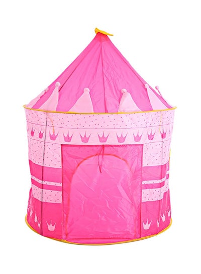 اشتري Folding Compact Indoor Outdoor Playing Princess Castle Play House Tent 132x101x76cm في السعودية